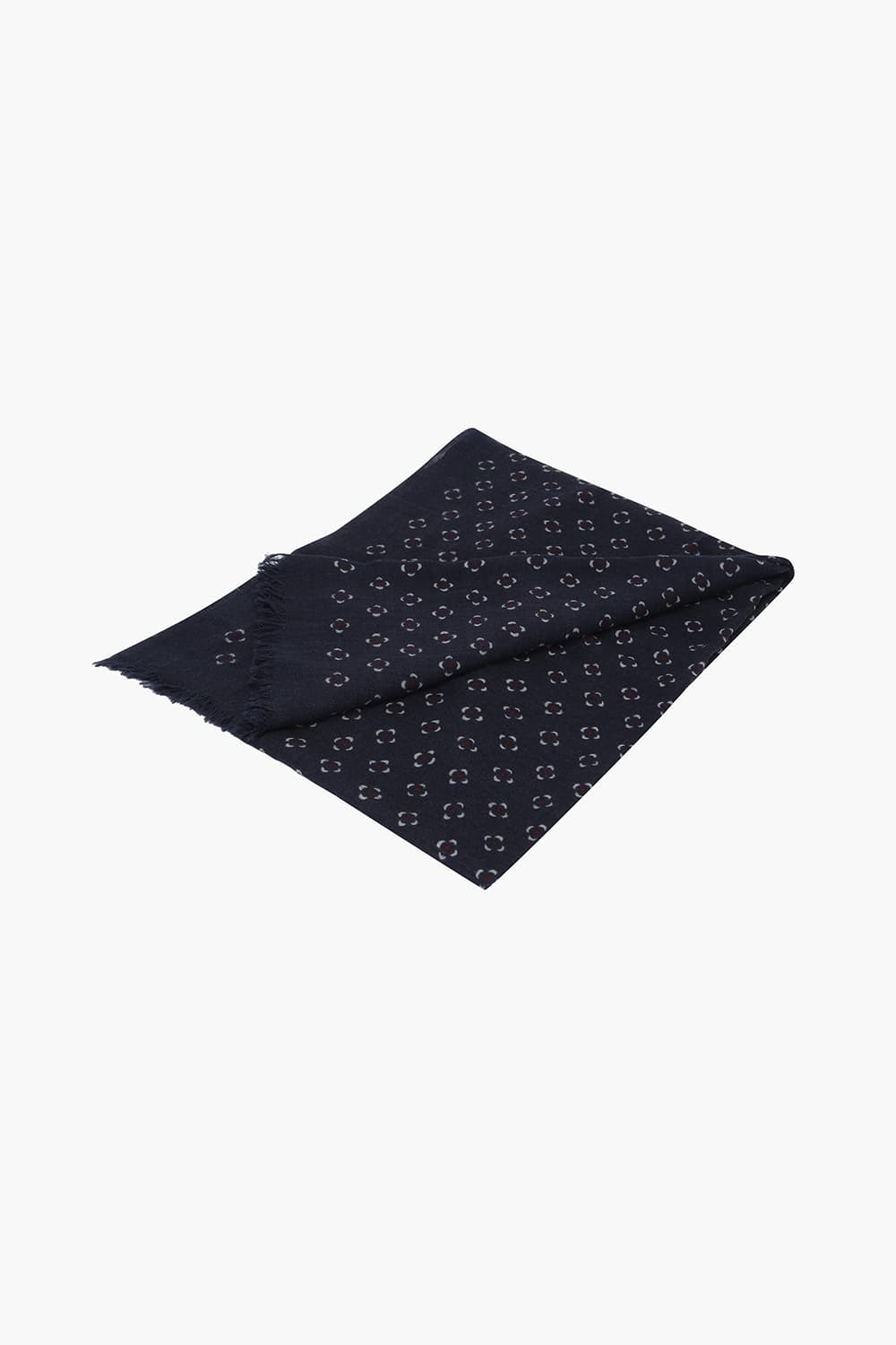 Indigo Wool Scarf QE5FMHTSC201Q66