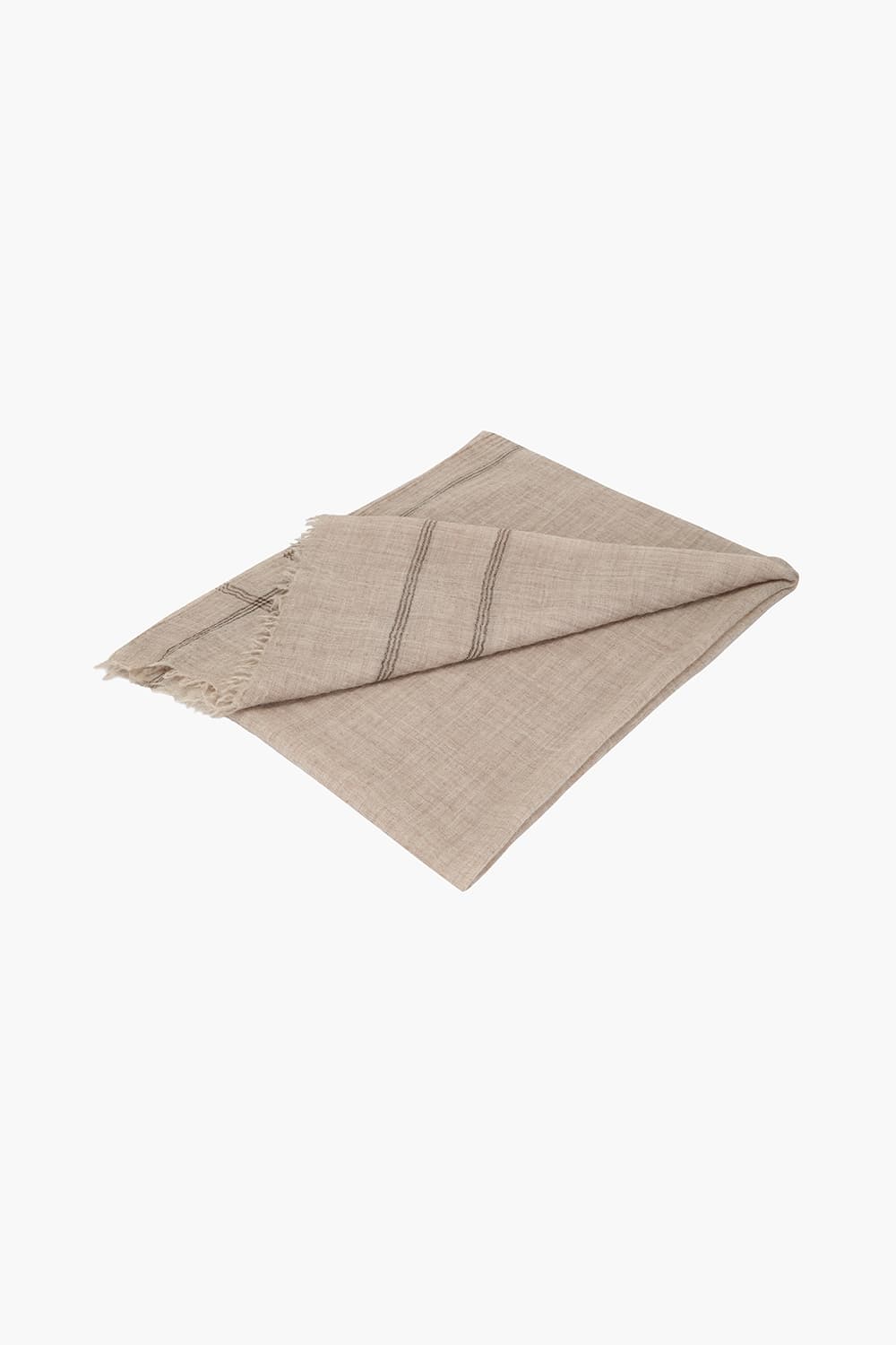 H Logo Check Wool Scarf QE5FMHTSC203Q15