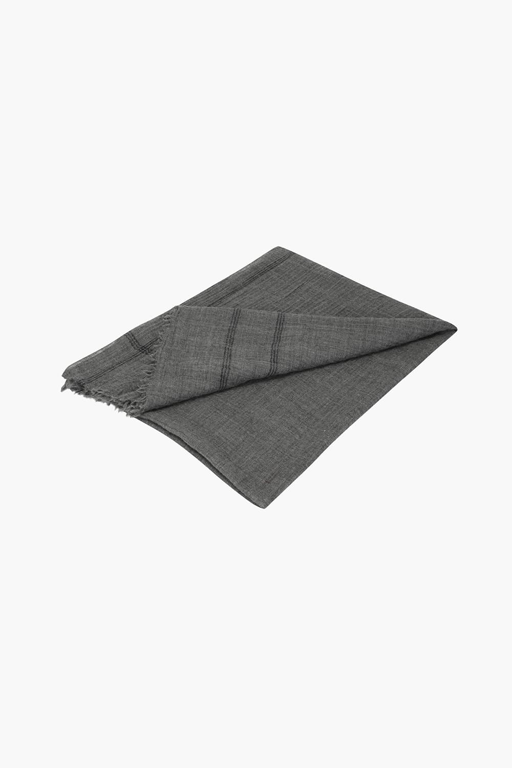 H Logo Check Wool Scarf QE5FMHTSC203Q90