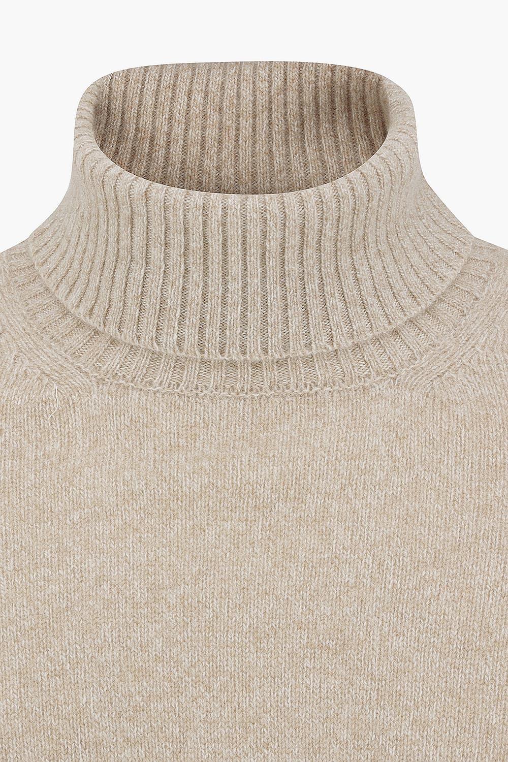 Seamless Turtle Neck Wool Knit QE5FMHTKN103Q10