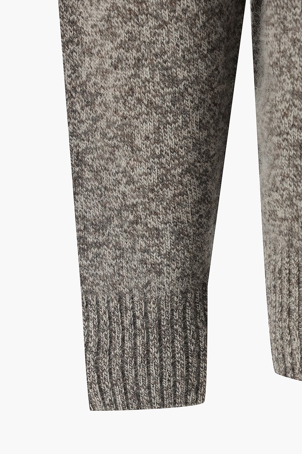 Seamless Turtle Neck Wool Knit QE5FMHTKN103Q80