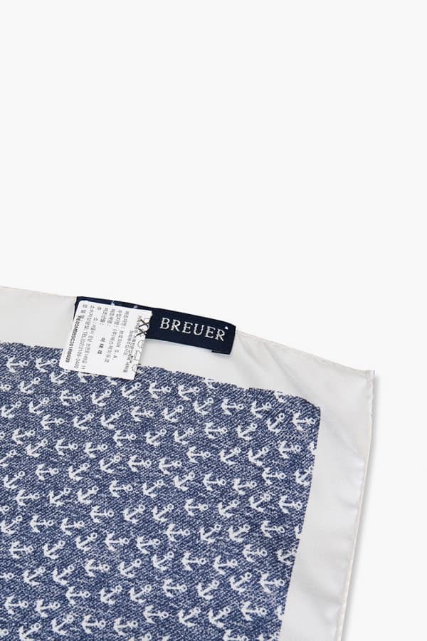 실크 앵커 반다나 네이비 RE0SMBBSC301R66