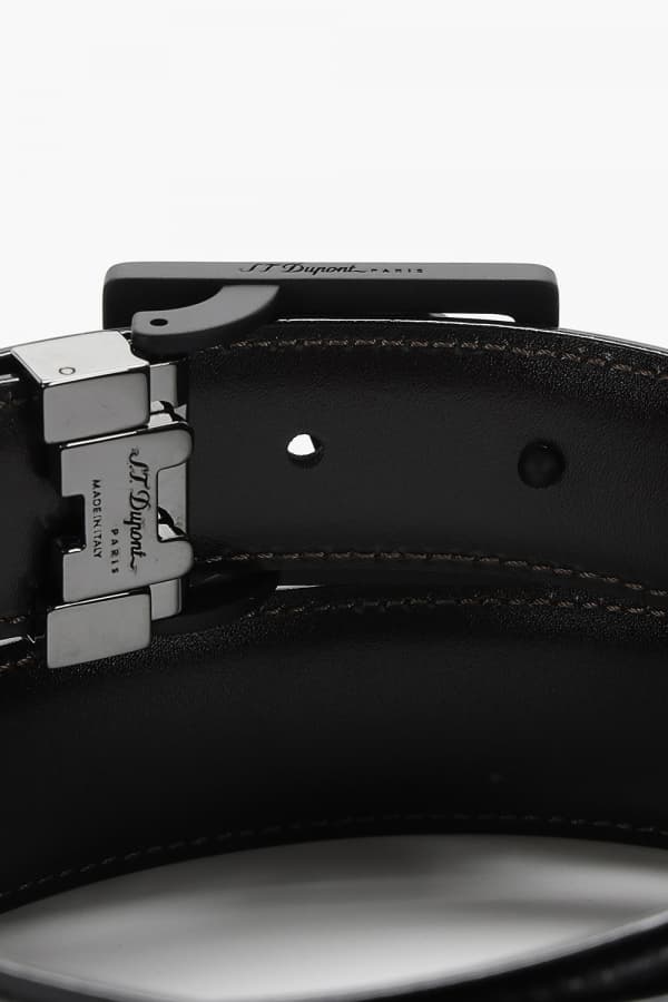 D 매트 블랙 스트랩 블랙/브라운 30 CJ9600120