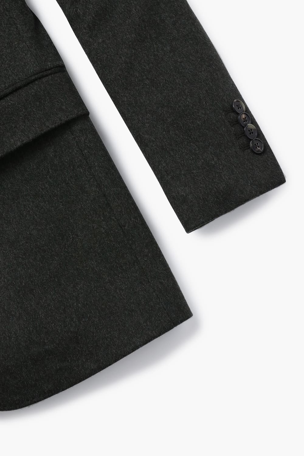 울 솔리드 자켓 그린 RE2FMBAJA207R76