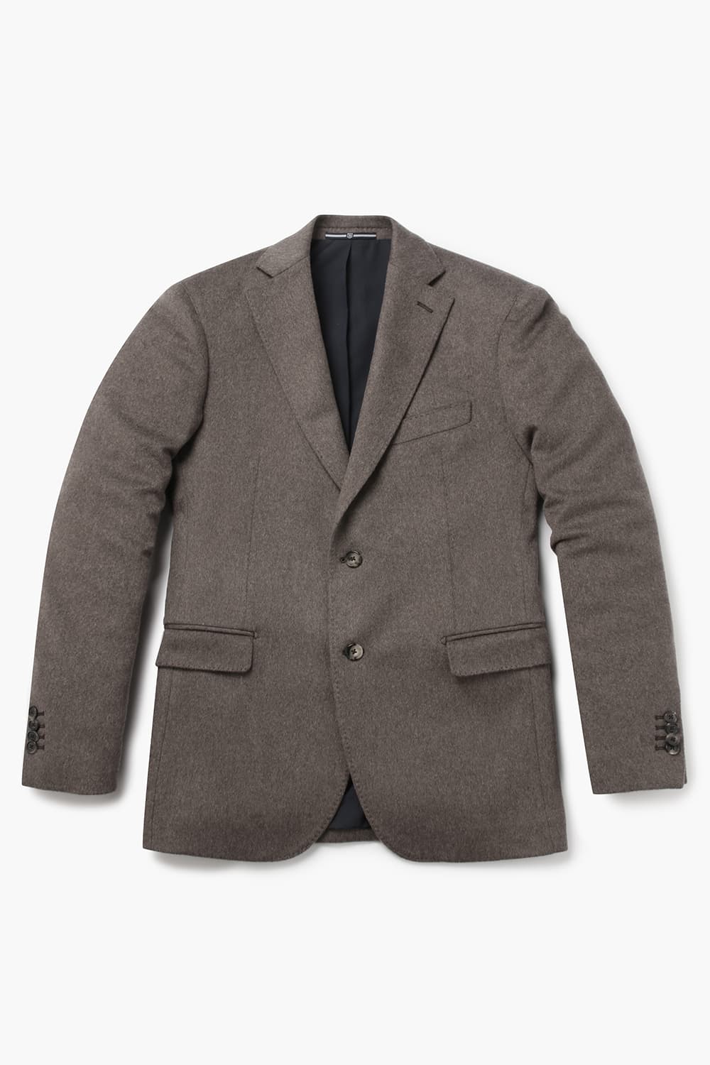 울 솔리드 자켓 브라운 RE2FMBAJA207R86