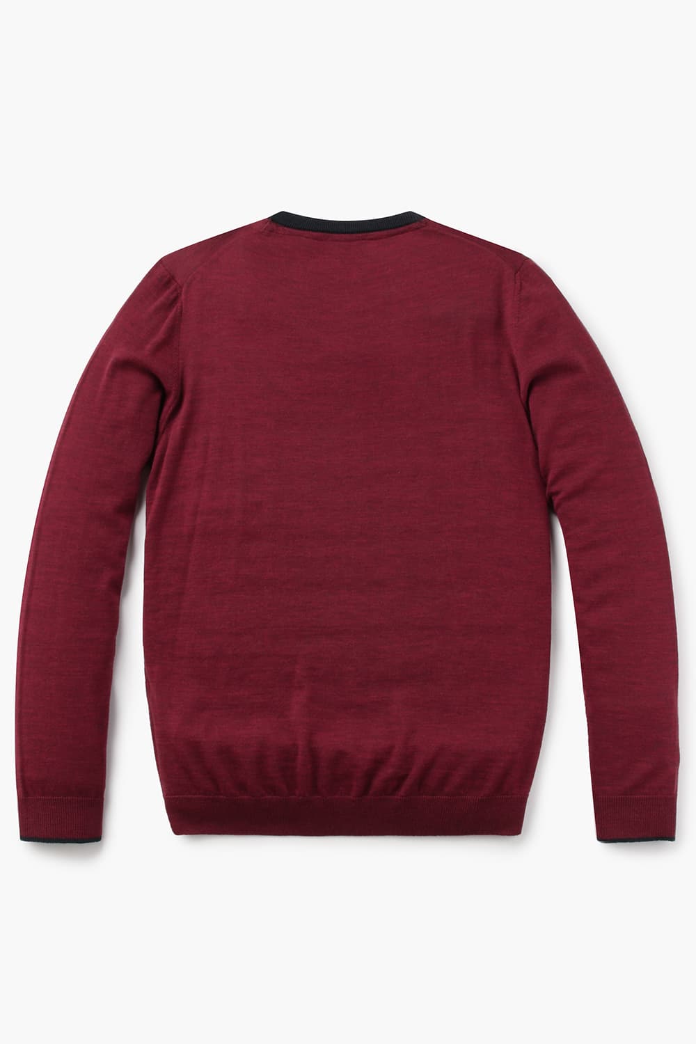 캐시울 라운드넥 스웨터 레드 RE2FMBAKN101R44