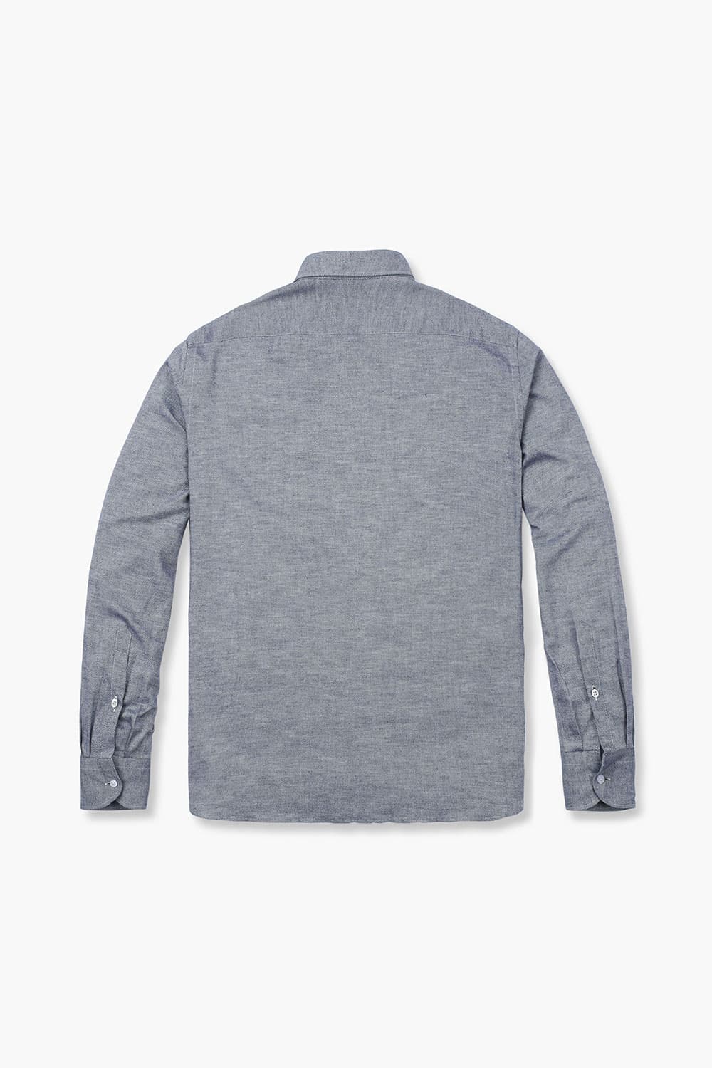 코튼 플라넬 슬림셔츠 네이비 RE2FMBASH803R63