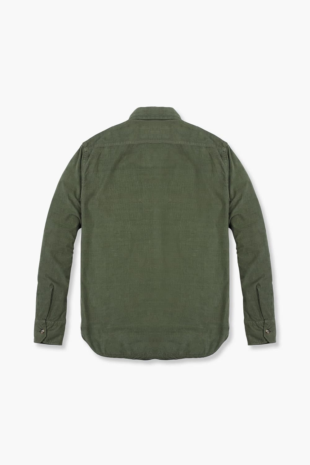 코튼 코듀로이 셔켓 카키 RE2FMBASH201R77