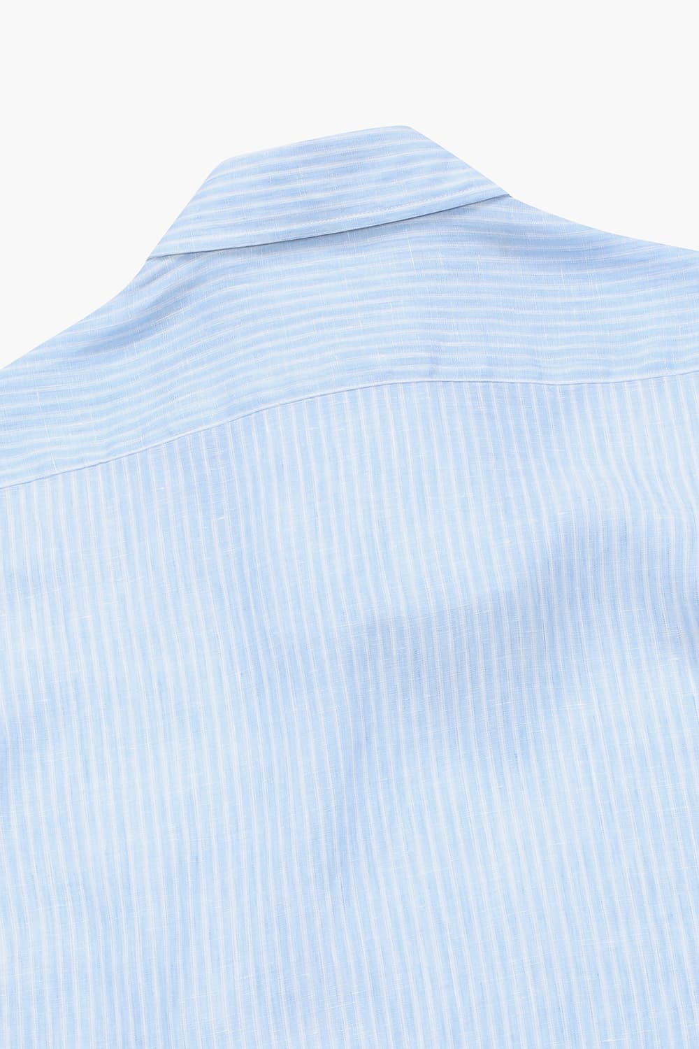 린넨 스트라이프 셔츠 블루 RE3SMBASH105R62