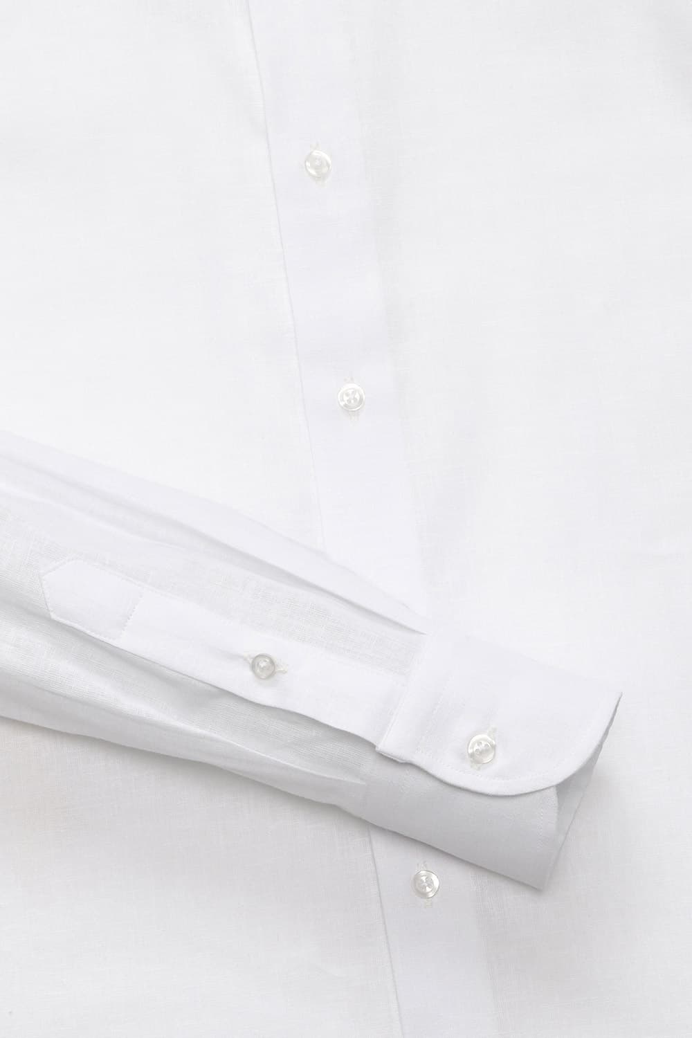 린넨믹스 솔리드 셔츠 화이트 RE3SMBASH801R01