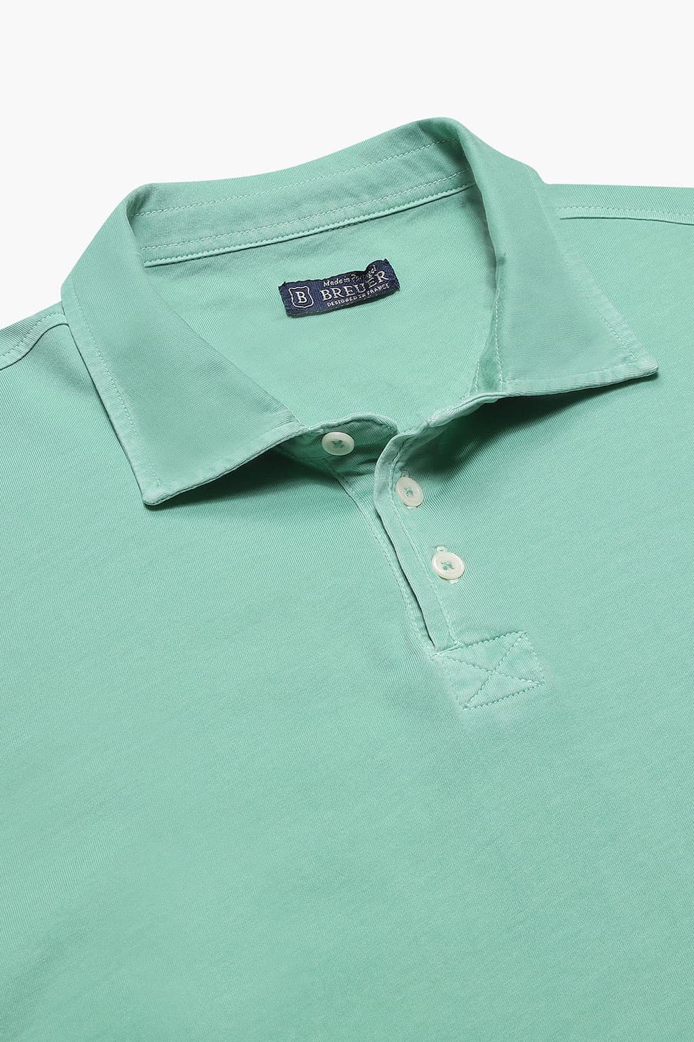 코튼 폴로 반소매 티셔츠 라이트 그린 RE3SMBAPO501R70