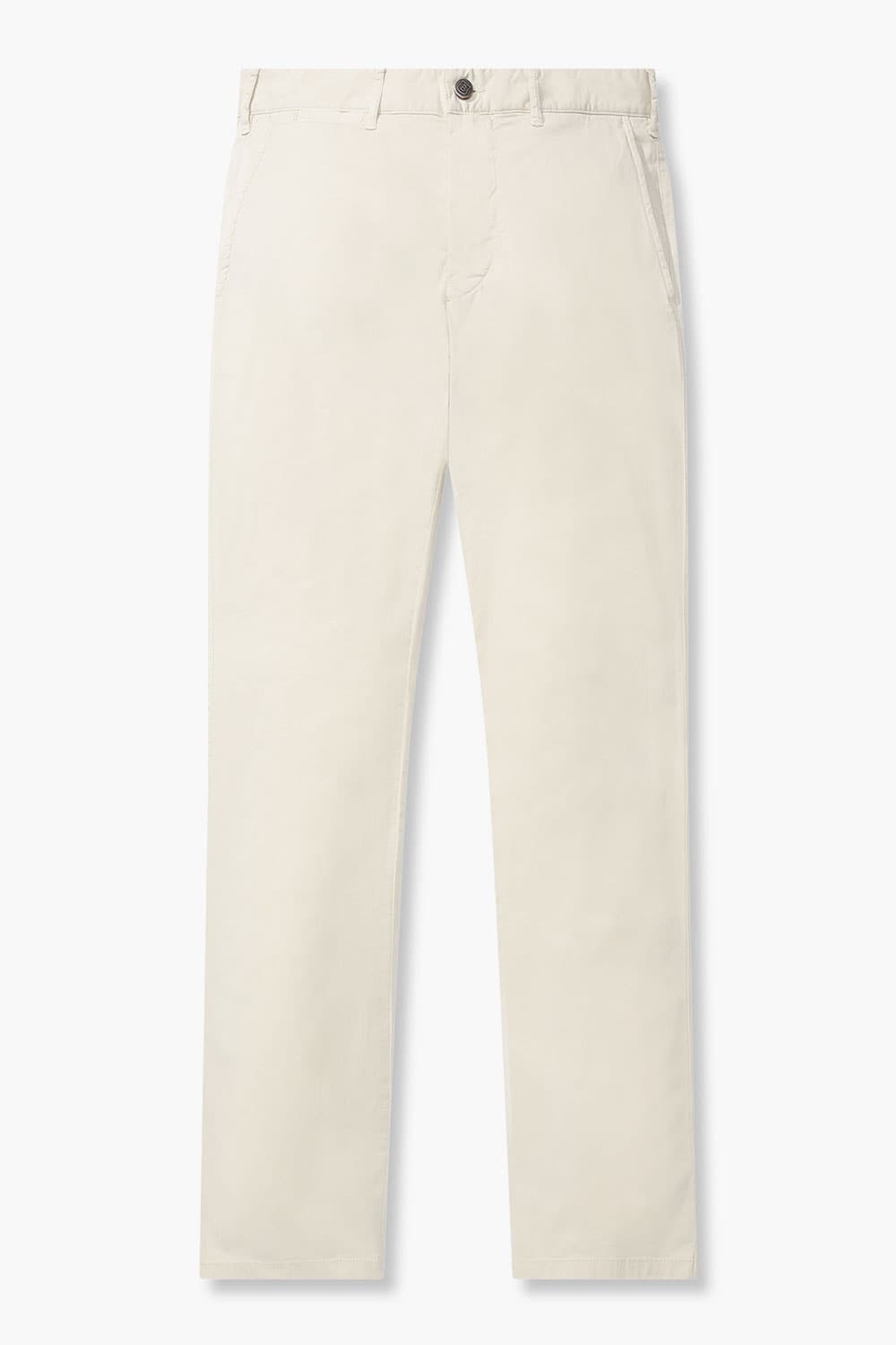 코튼 솔리드 슬림팬츠 아이보리 RE3SMBAPT301R10