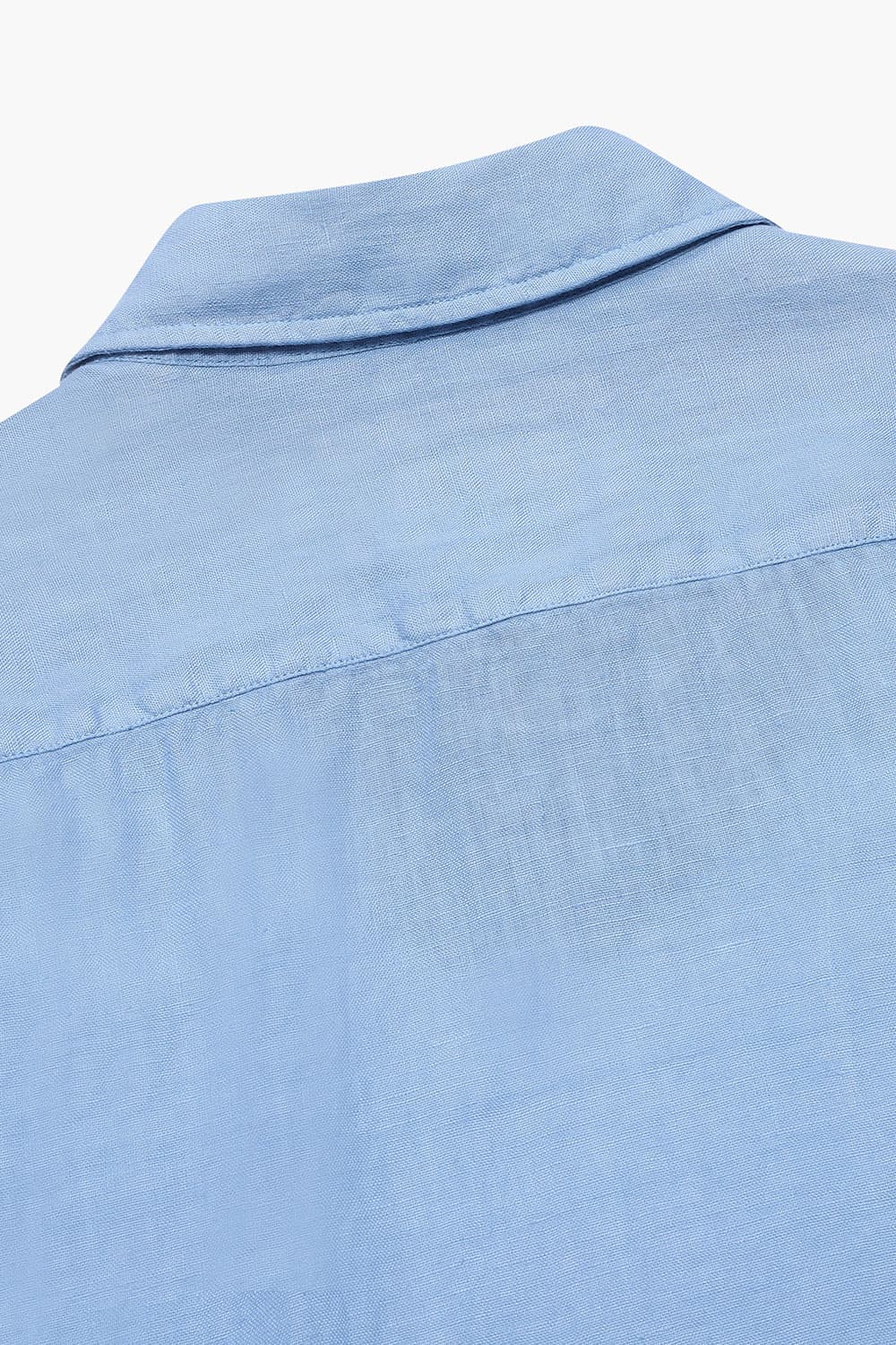 린넨 솔리드 셔츠 블루 RE3SMBASH107R63