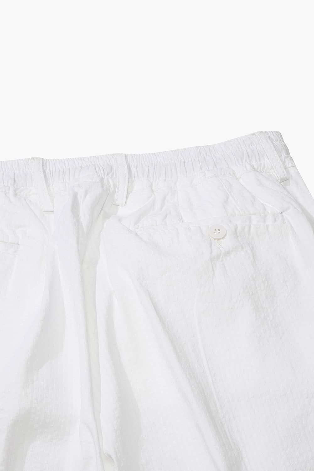 코튼 시어써커 스트링팬츠 화이트 RE3SMBAPT804R01