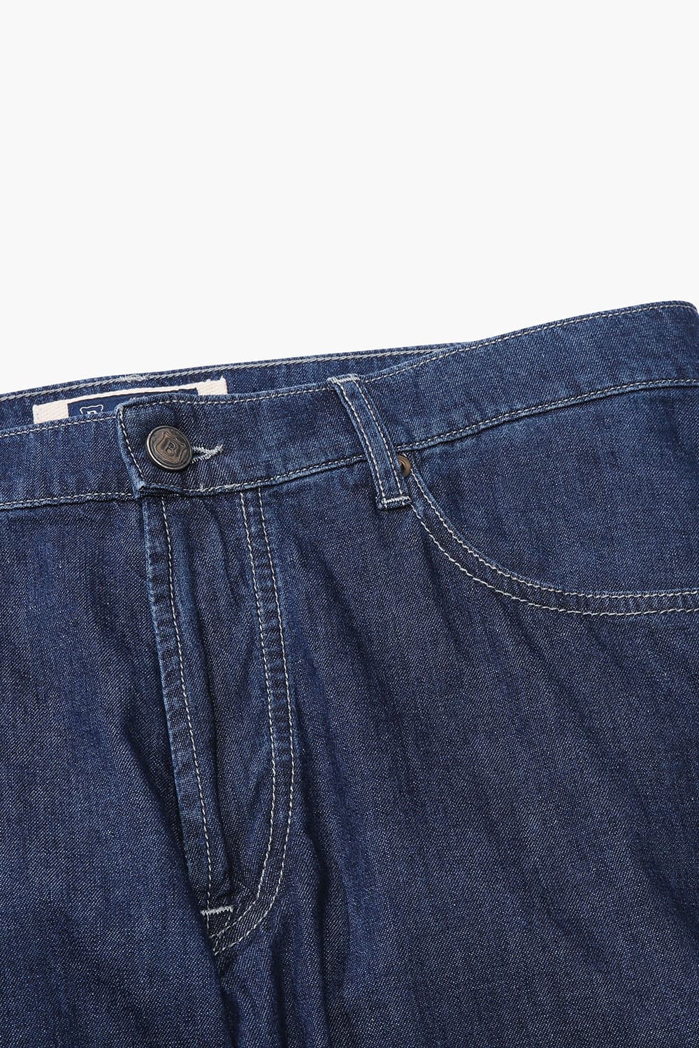 코튼 PREPPY 데님 블루 RE3SMBAPT401R63