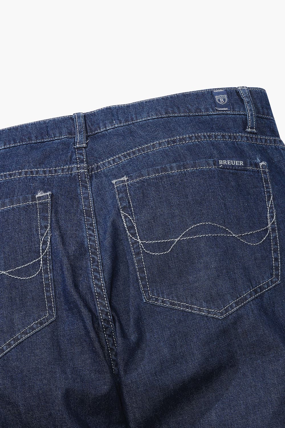 코튼 PREPPY 데님 블루 RE3SMBAPT401R63