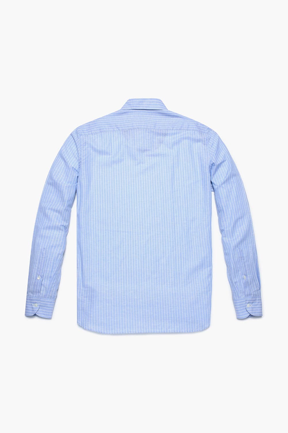 린넨믹스 스트라이프 셔츠 블루 RE3SMBASH102R64