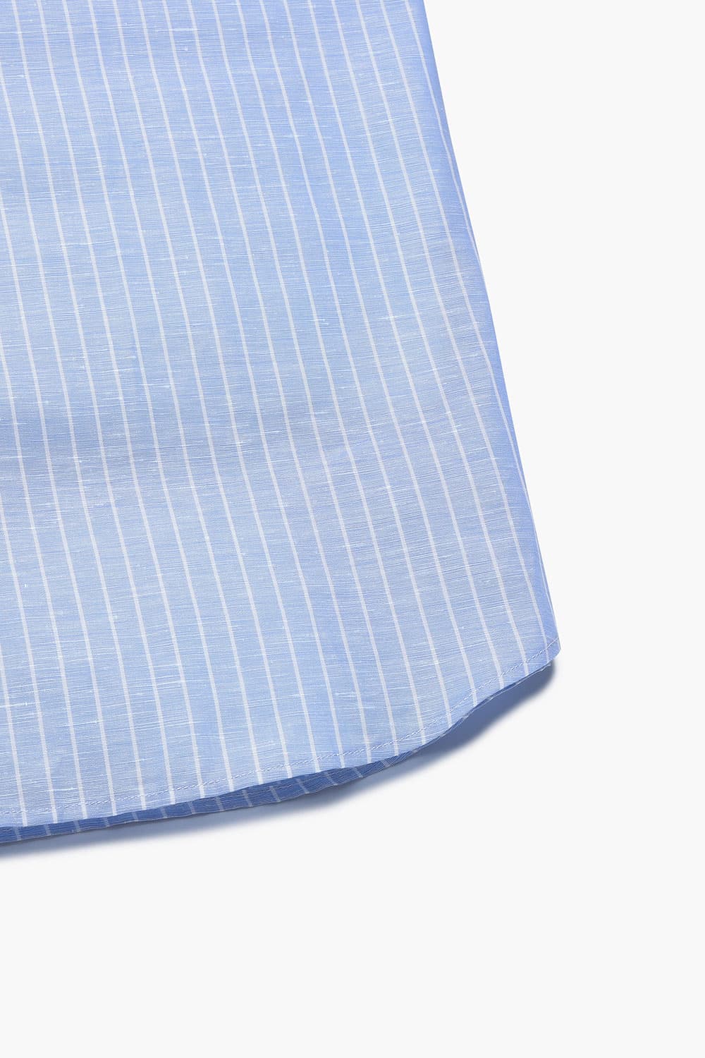 린넨믹스 스트라이프 셔츠 블루 RE3SMBASH102R64
