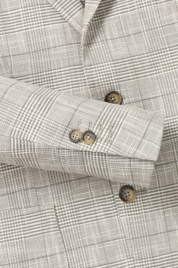 코튼믹스 글렌체크 재킷 RE3FMBAJA902R82