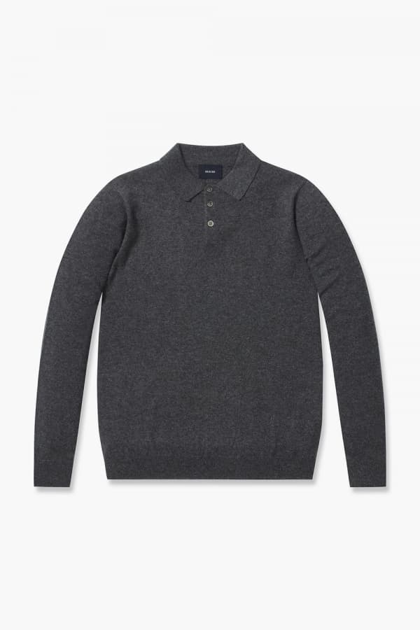 캐시미어 폴로 스웨터 RE3FMBAKN802R98