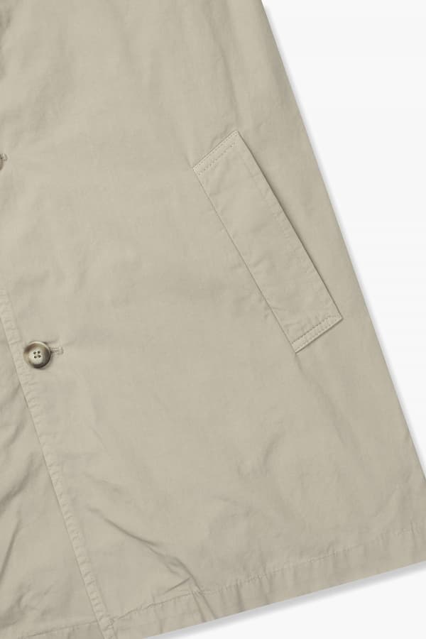 가먼트다잉 리베에라 코튼 트렌치 RE3FMBAOT102R15