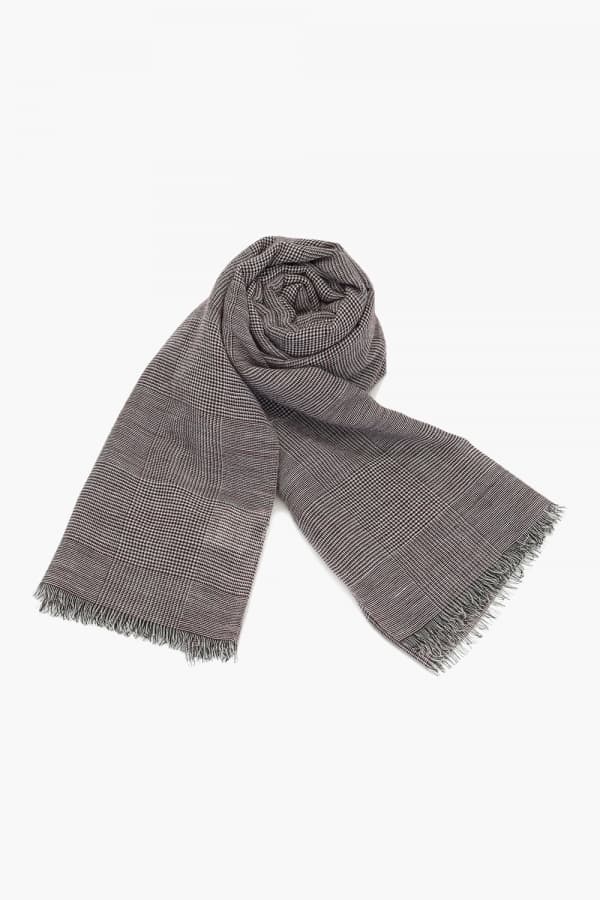 울 체크 머플러 RE3FMBBSC105R43