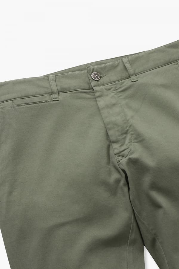 코튼 울 솔리드 슬림팬츠 RE3FMBAPT301R77