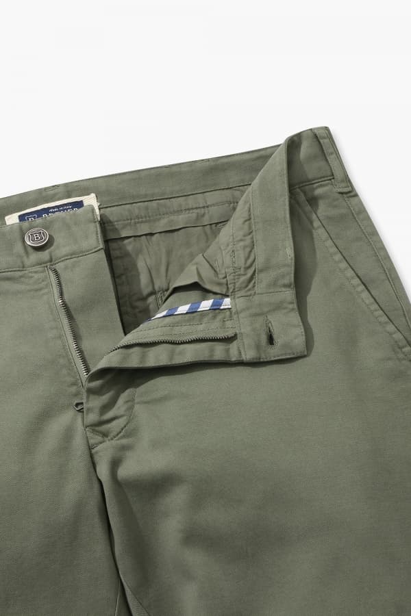 코튼 울 솔리드 슬림팬츠 RE3FMBAPT301R77