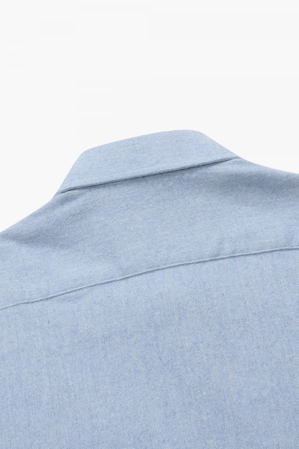 코튼 솔리드 플란넬 셔츠 RE3FMBASH305R62