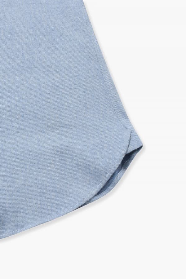 코튼 솔리드 플란넬 셔츠 RE3FMBASH305R62