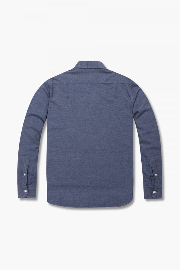 코튼 마이크로패턴 플란넬 셔츠 RE3FMBASH306R65