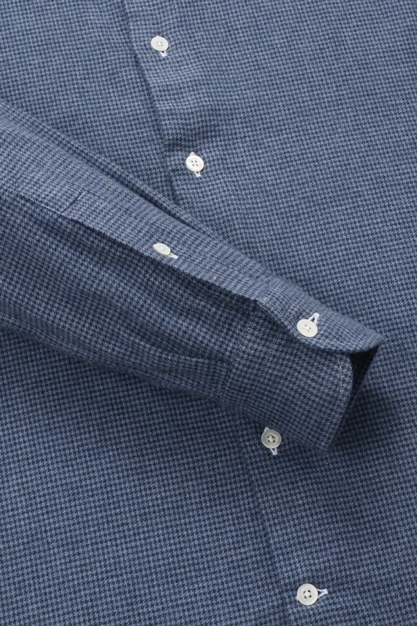 코튼 하운드투스 플란넬 셔츠 RE3FMBASH307R65