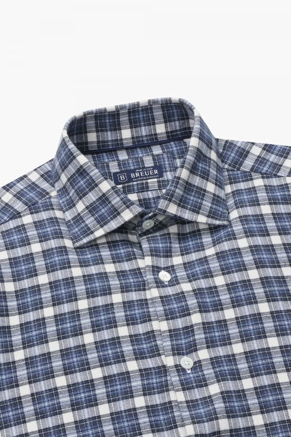 코튼 타탄체크 플란넬 셔츠 RE3FMBASH309R64