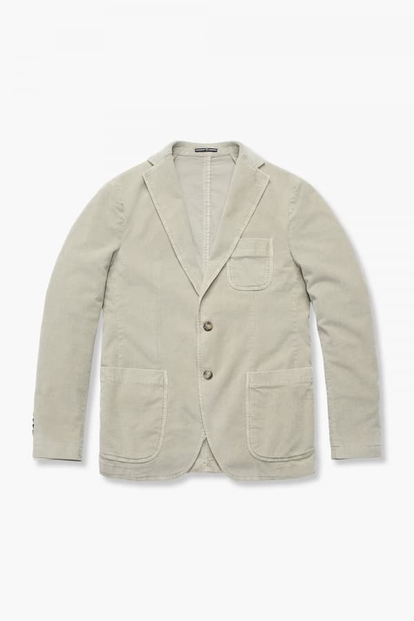 시그니처 셰비 재킷 가먼트다잉 베이지 RE3FMBAJA102R15