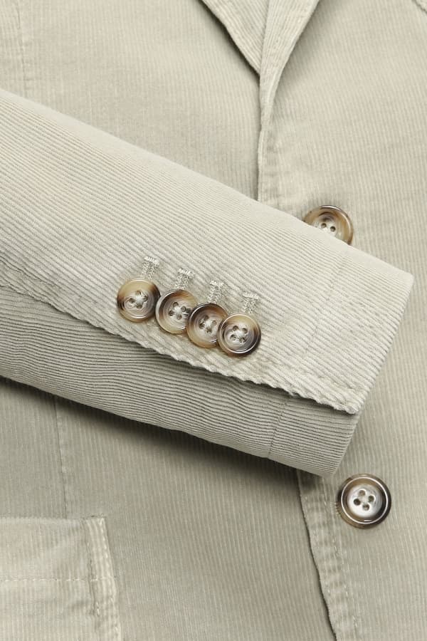 시그니처 셰비 재킷 가먼트다잉 베이지 RE3FMBAJA102R15