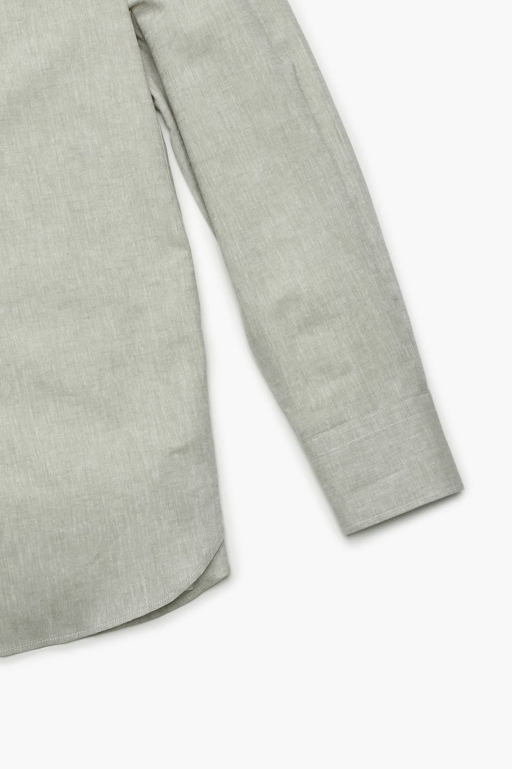 린넨믹스 솔리드 셔츠 라이트 그린 RE3SMBASH801R74