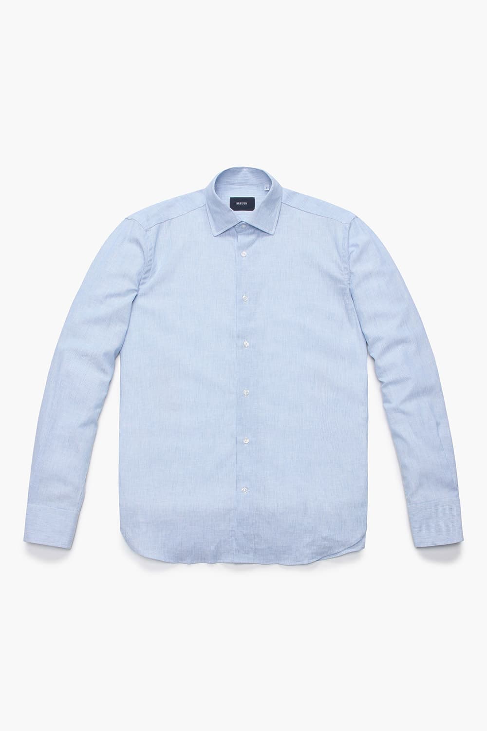 린넨믹스 스트라이프 셔츠 블루 RE3SMBASH802R63