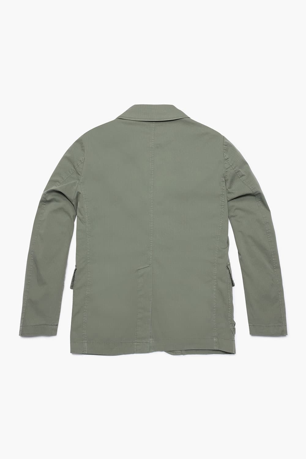 코튼 스트라이프패턴 사파리 자켓 그린 RE3SMBAOT901R75