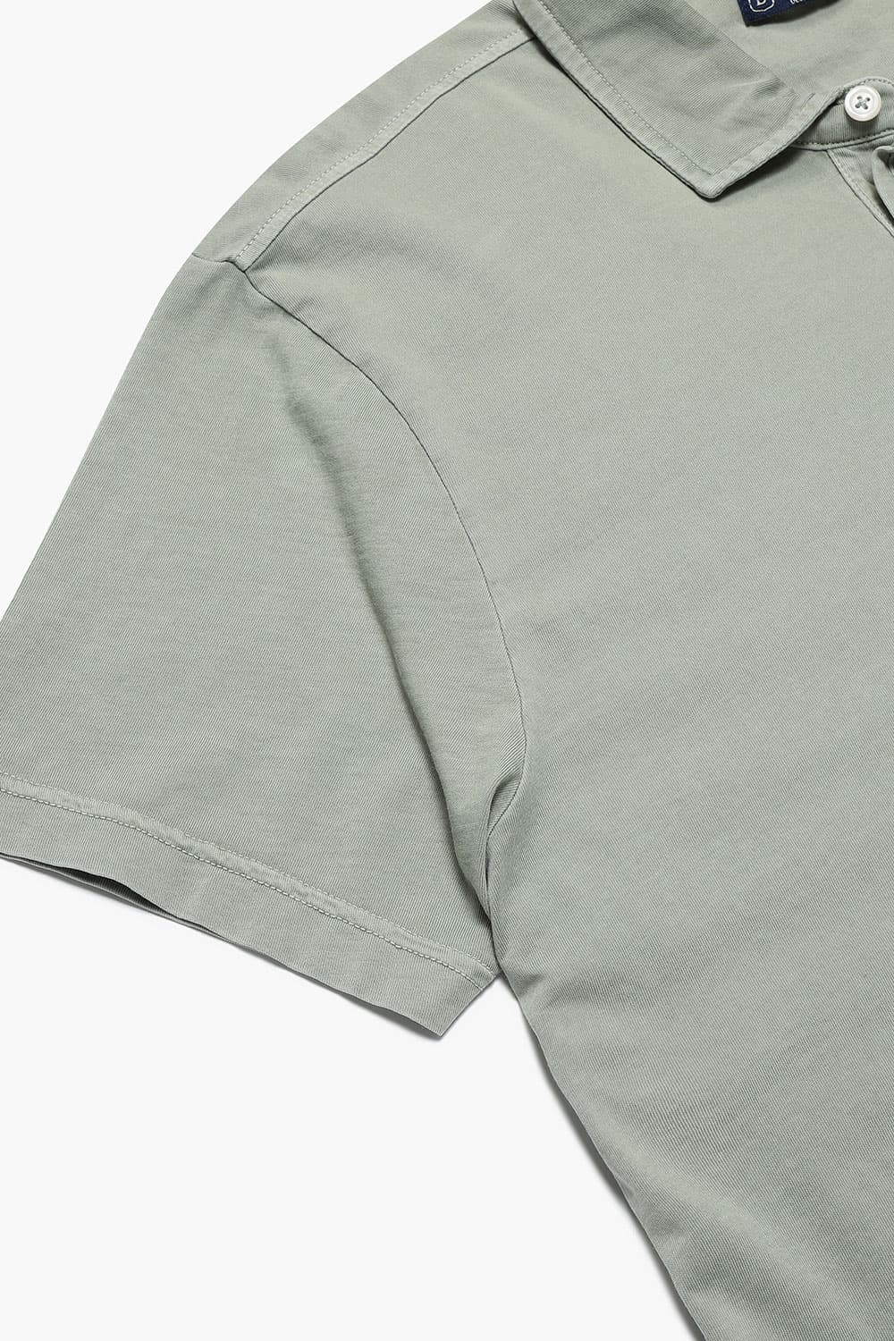 코튼 폴로 반소매 티셔츠 라이트 카키 RE3SMBAPO501R72