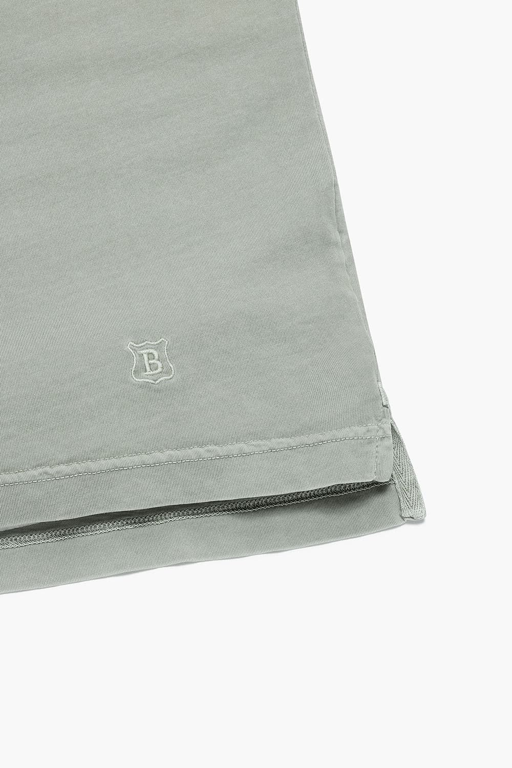 코튼 폴로 반소매 티셔츠 라이트 카키 RE3SMBAPO501R72