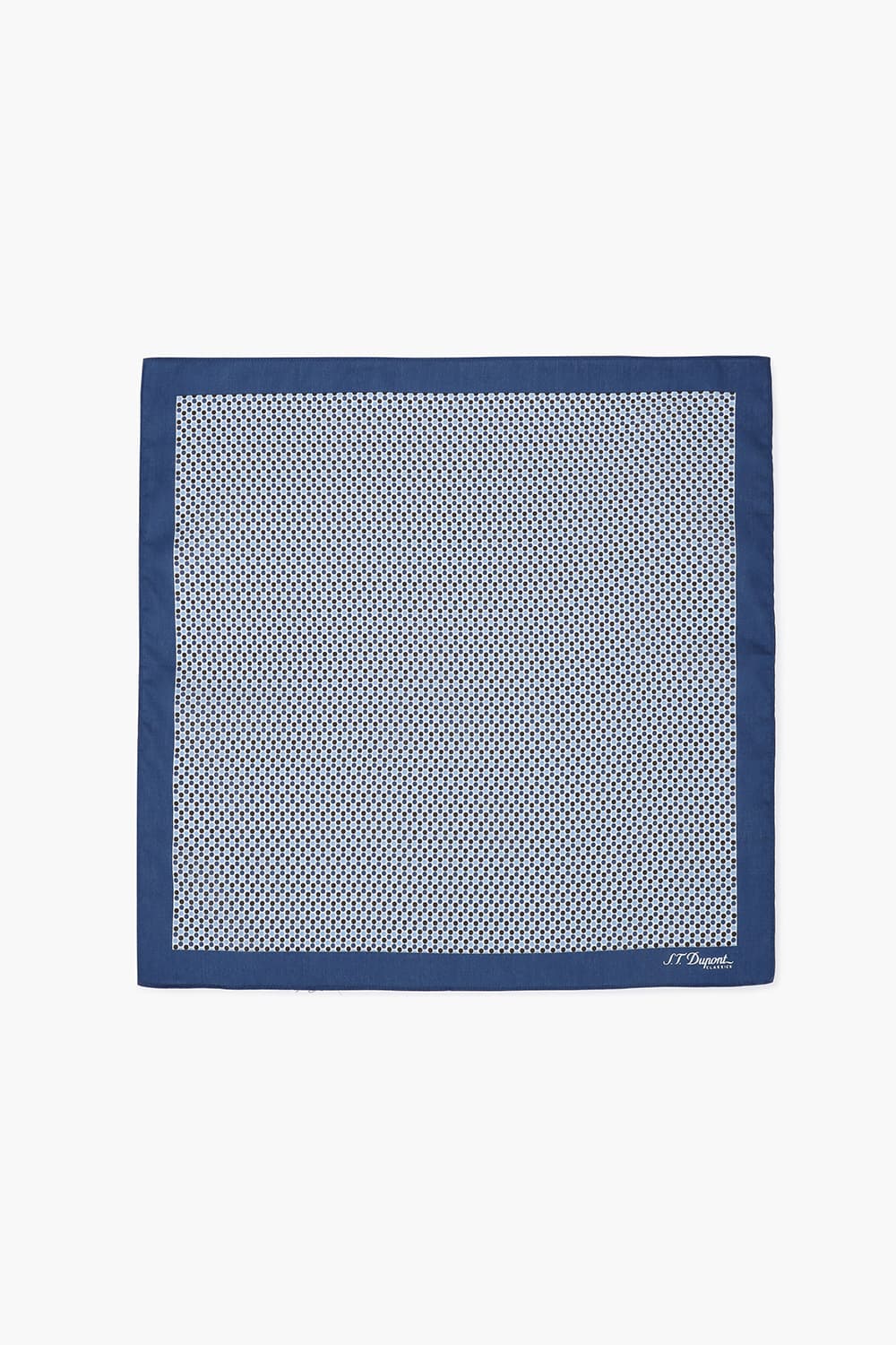 패턴 1004 코튼 손수건 블루 SE5SMA381004SBU