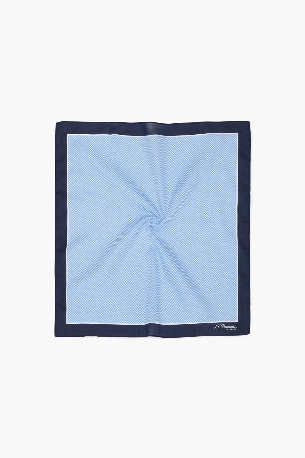 패턴 1001 코튼 손수건 블루 SE5SMA381001SBU