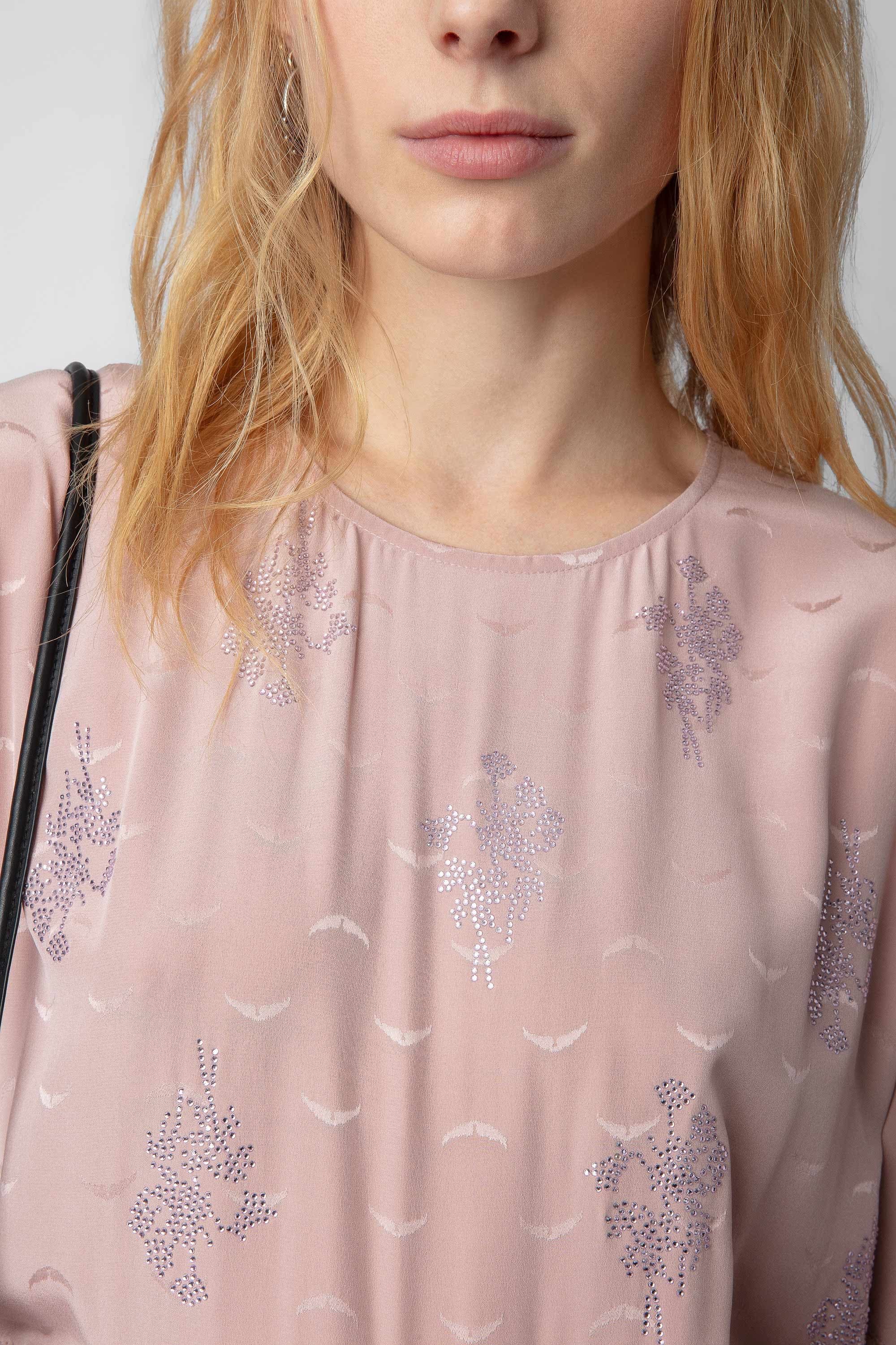 Rey Silk Jacquard Dress