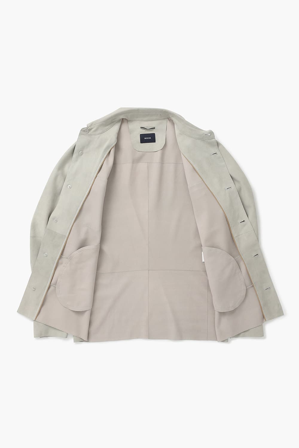 고트스킨 셔츠형 캐주얼 자켓 4S166U33PEL58397