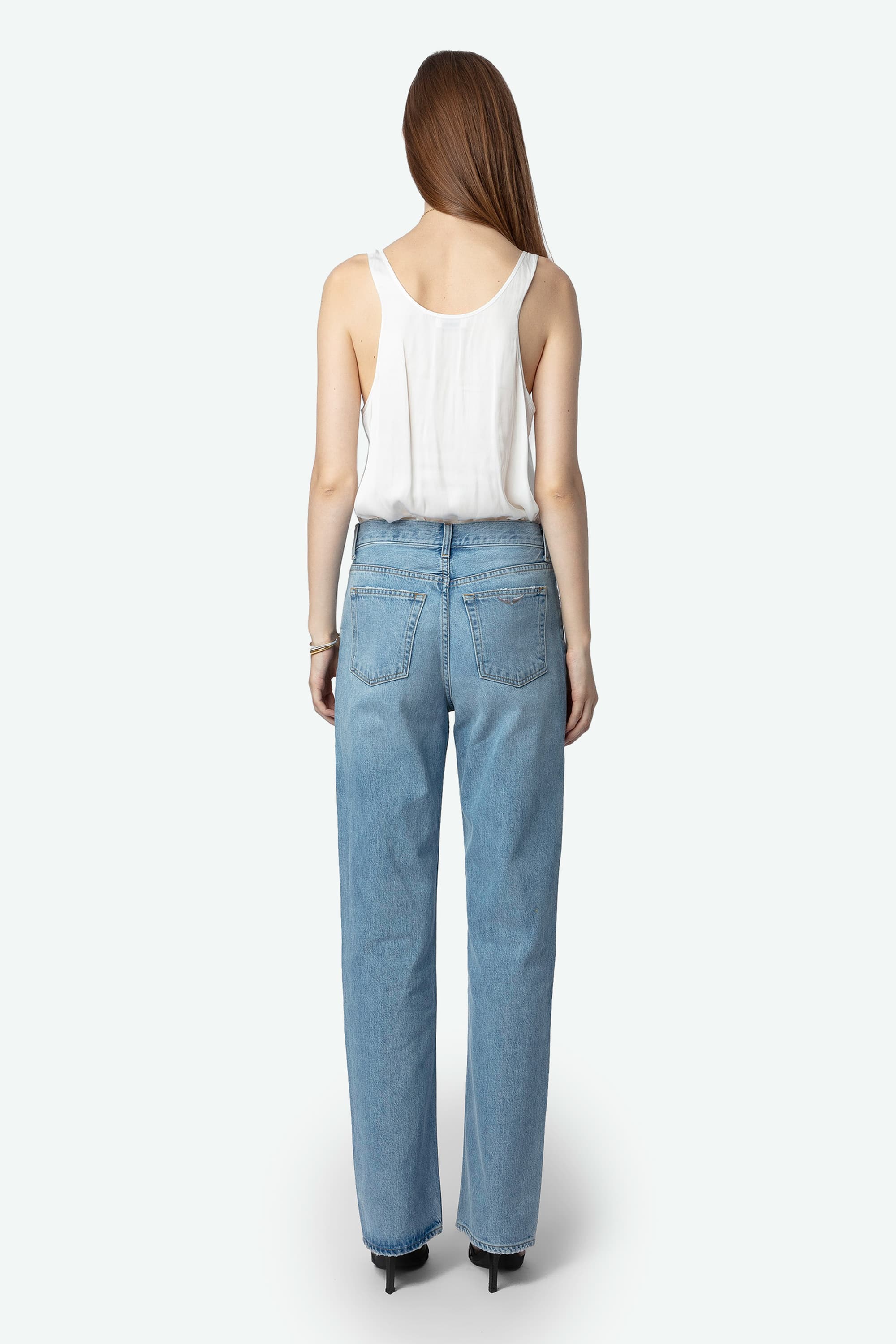Stevie Strass Denim Pants