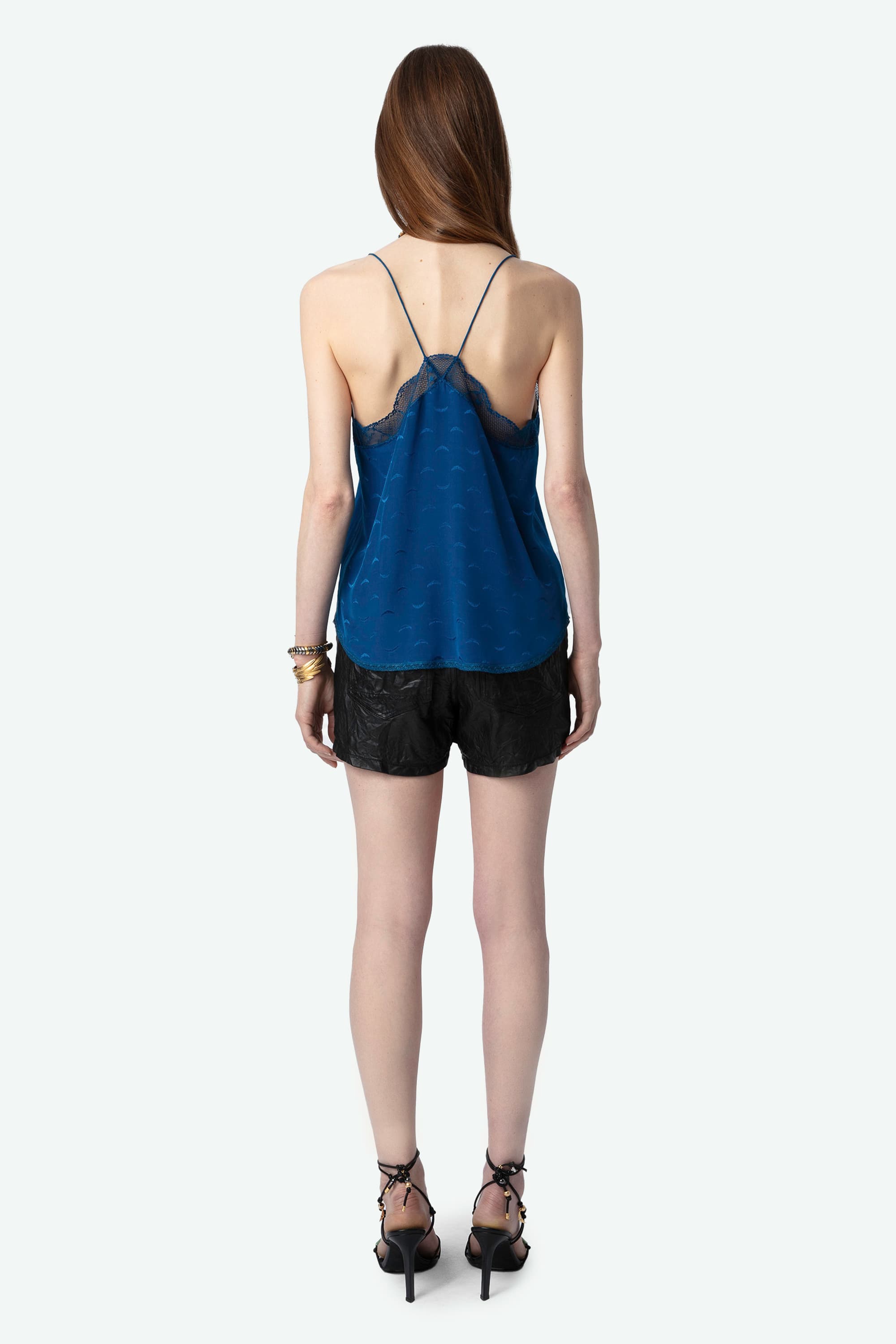 Christy Jacquard Silk Camisole