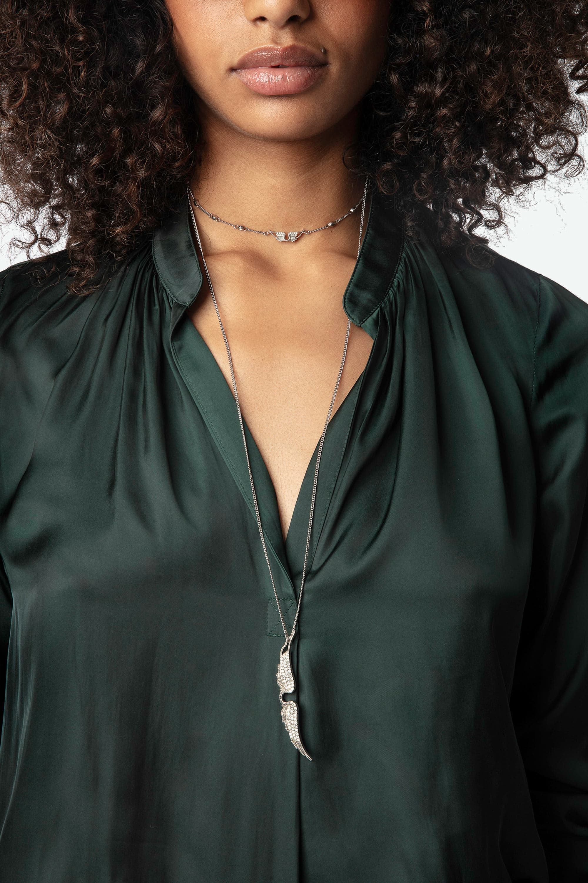 Tink Satin Blouse