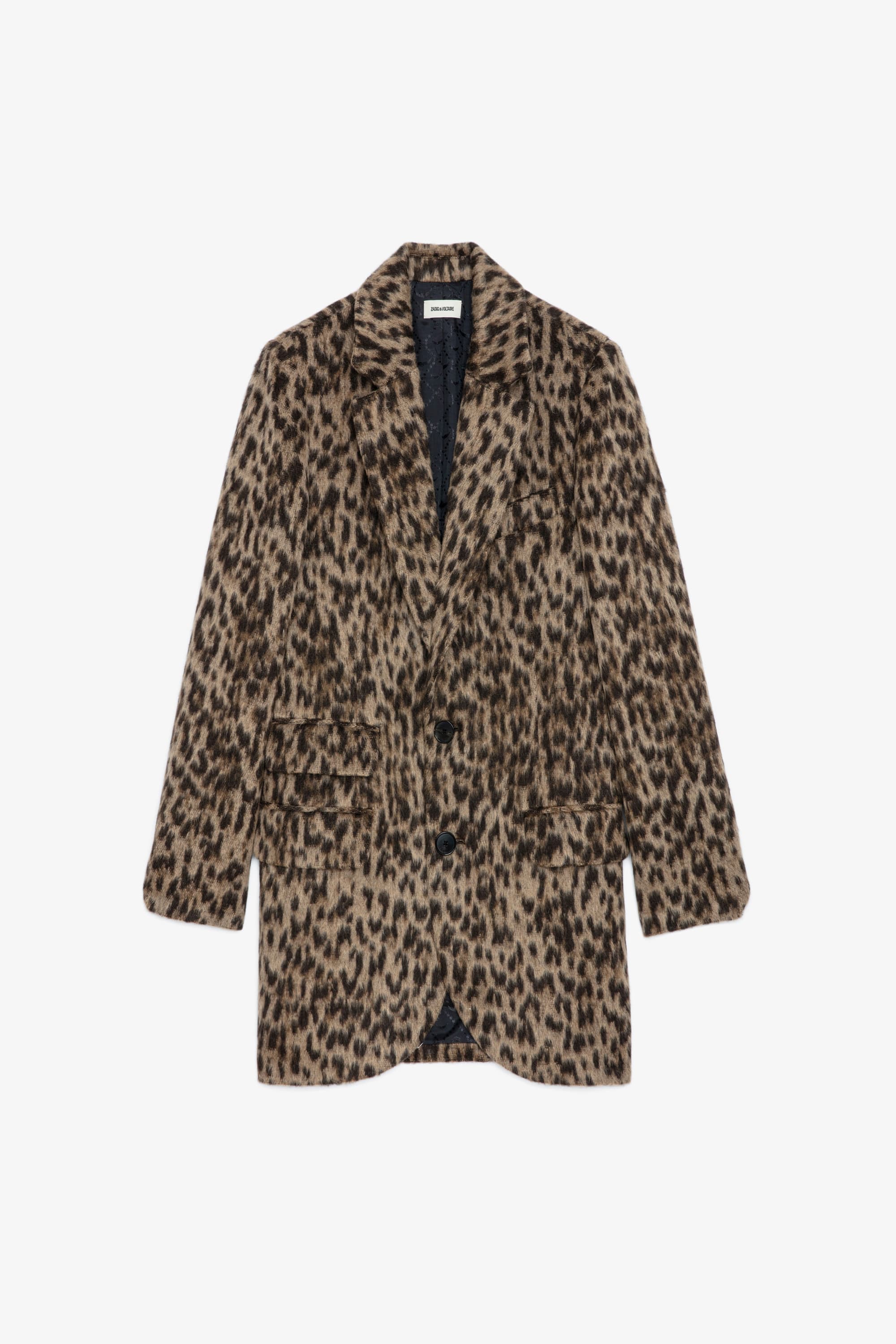 Violet Leopard Jacket