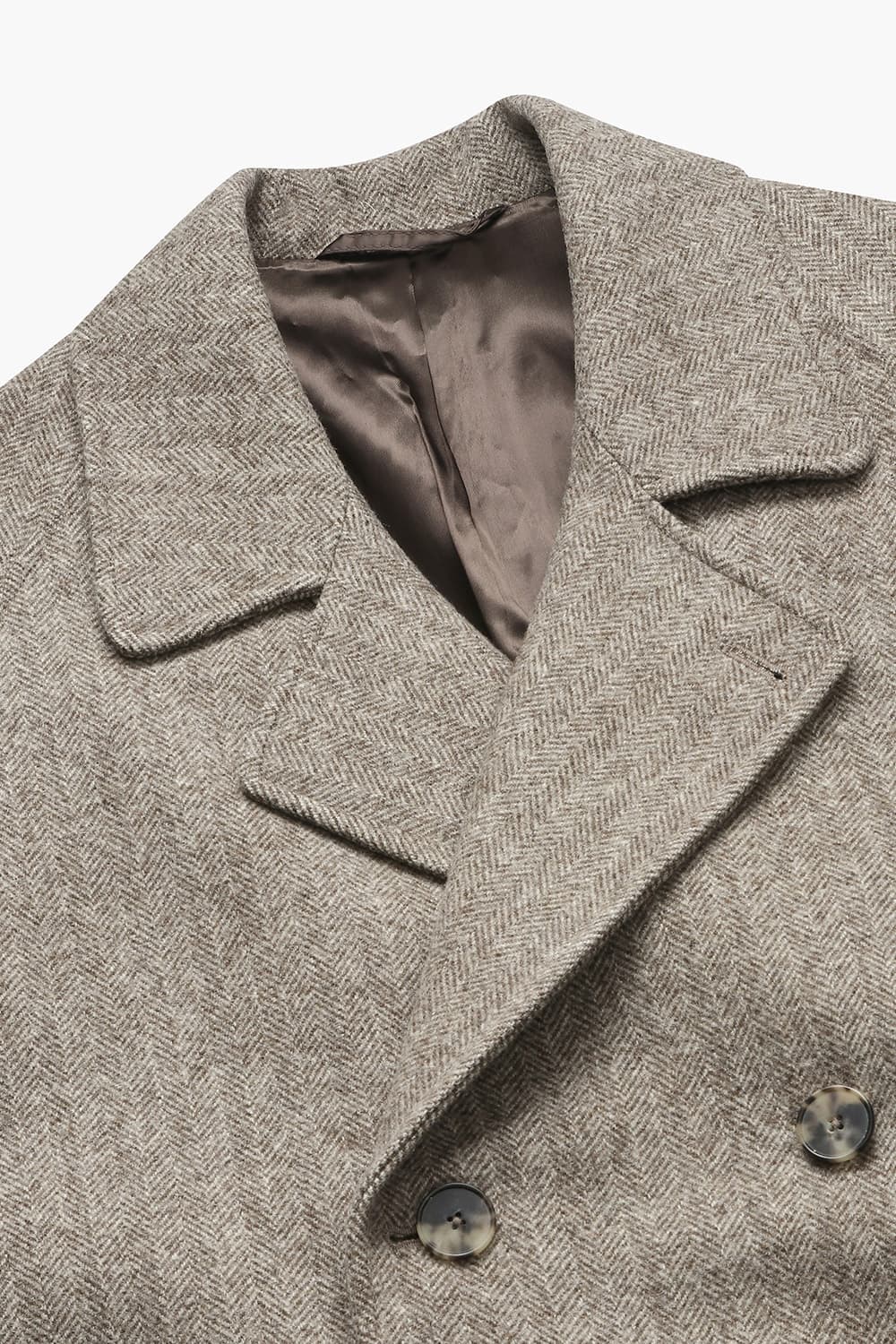 GRANDAD 울 레글런 벨트 롱 코트 MT1903BEIGE