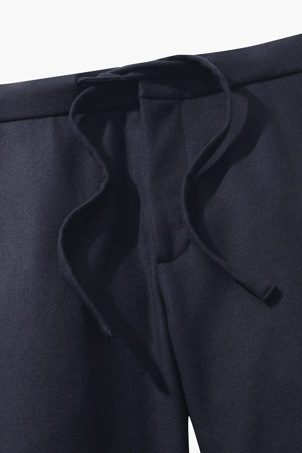TROUSERS 울 와이드 101 다크네이비 캐주얼 팬츠